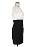 By & By Solid White Casual Dress Size 7 - photo 4