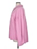 Unbranded Houndstooth Pink Long Sleeve Blouse Size XL - photo 5