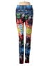 Unbranded Graphic Blue Leggings Size S - photo 1