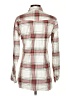 Matchstick Plaid Ivory Long Sleeve Button-Down Shirt Size S - photo 2