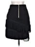 Bebe Solid Black Casual Skirt Size XS - photo 2