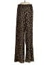 Only Animal Print Gold Casual Pants Size XS - photo 1