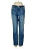 Ann Taylor LOFT Polka Dots Blue Jeans Size 4 - photo 1