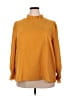 Shein Curve Gold Long Sleeve Blouse Size 2X - photo 1