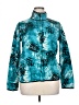 Unbranded Print Teal Blue Track Jacket Size 0X - photo 1