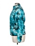 Unbranded Print Teal Blue Track Jacket Size 0X - photo 5