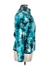 Unbranded Print Teal Blue Track Jacket Size 0X - photo 4