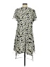 SJS Floral Green Casual Dress Size M - photo 2