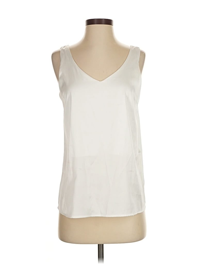 Pre-owned Ekouaer Sleeveless T-shirt In White