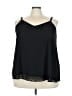 Torrid 100% Polyester Black Sleeveless Blouse Size 3X Plus (3) - photo 1