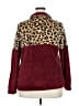 Coeur De Vague 100% Polyester Animal Print Burgundy Pullover Sweater Size 2X - photo 2