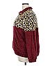 Coeur De Vague 100% Polyester Animal Print Burgundy Pullover Sweater Size 2X - photo 5