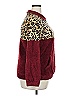 Coeur De Vague 100% Polyester Animal Print Burgundy Pullover Sweater Size 2X - photo 4