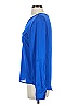 Outback Red Blue Long Sleeve Blouse Size XS - photo 5