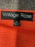 Vintage Rose Red Short Sleeve Top Size 2X - photo 4