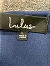 Lulus 100% Polyester Floral Blue Casual Dress Size L - photo 7