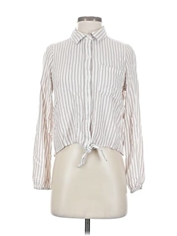 Aeropostale Long Sleeve Blouse (view 1)