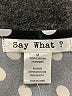 Say What? Polka Dots Black Cocktail Dress Size M - photo 7