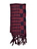 Unbranded Plaid Burgundy Scarf One size - photo 2