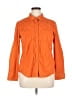 Caslon 100% Cotton Orange Long Sleeve Button-Down Shirt Size XL - photo 1