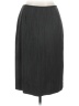Lafayette 148 New York Solid Gray Formal Skirt Size 12 - photo 1