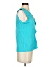 Antonio Melani 100% Polyester Teal Sleeveless Blouse Size S - photo 4