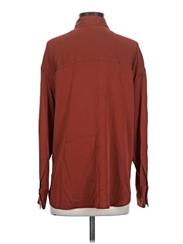 Nordstrom Signature Long Sleeve Silk Top (view 2)