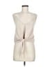 Zara Ivory Tan Sleeveless Blouse Size M - photo 1