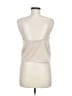 Zara Ivory Tan Sleeveless Blouse Size M - photo 2