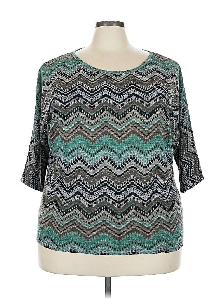 Pre-owned Olivia Blu Cardigan Sweater In Blue