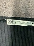 Zara Solid Black Casual Dress Size L - photo 6