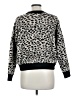 T Tahari Animal Print Black Pullover Sweater Size L - photo 2