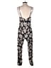 American Eagle Outfitters 100% Viscose Graphic Black Jumpsuit Size XXS - photo 2