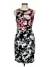 Topshop Floral Black Cocktail Dress Size 8 - photo 1