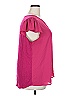 Papermoon 100% Polyester Pink Short Sleeve Top Size 2X - photo 4