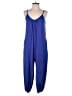 Anrabess Color Block Blue Jumpsuit Size S - photo 1