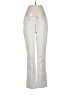 Ann Taylor LOFT Metallic Silver Gray Jeans Size 28 waist - photo 1