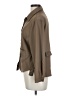 Unbranded 100% Polyester Brown Long Sleeve Blouse Size L - photo 5