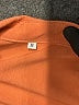 Unbranded 100% Polyester Solid Orange Long Sleeve Blouse Size M - photo 7