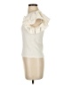 Zara Ivory Short Sleeve Top Size S - photo 5