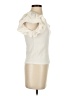 Zara Ivory Short Sleeve Top Size S - photo 4