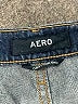 Aero 100% Cotton Blue Denim Shorts Size 8 - photo 3