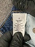 Aero 100% Cotton Blue Denim Shorts Size 8 - photo 4