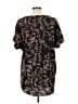 CAbi 100% Polyester Black Short Sleeve Blouse Size L - photo 2