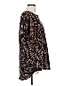 CAbi 100% Polyester Black Short Sleeve Blouse Size L - photo 4