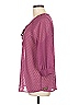 Matilda Jane 100% Polyester Purple 3/4 Sleeve Blouse Size M - photo 5