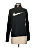 Nike 100% Polyester Black Long Sleeve Turtleneck Size XS (estimated) - photo 1
