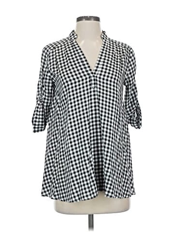floryday 3/4 Sleeve Button-Down Shirt (view 1)