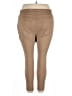 Terra & Sky Solid Tan Khakis Size 2X - photo 2