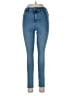 Free People Solid Blue Jeans Size 30 Short - photo 1